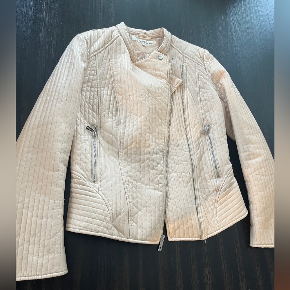 Kenneth Cole Jacket Small Beige Good used condition